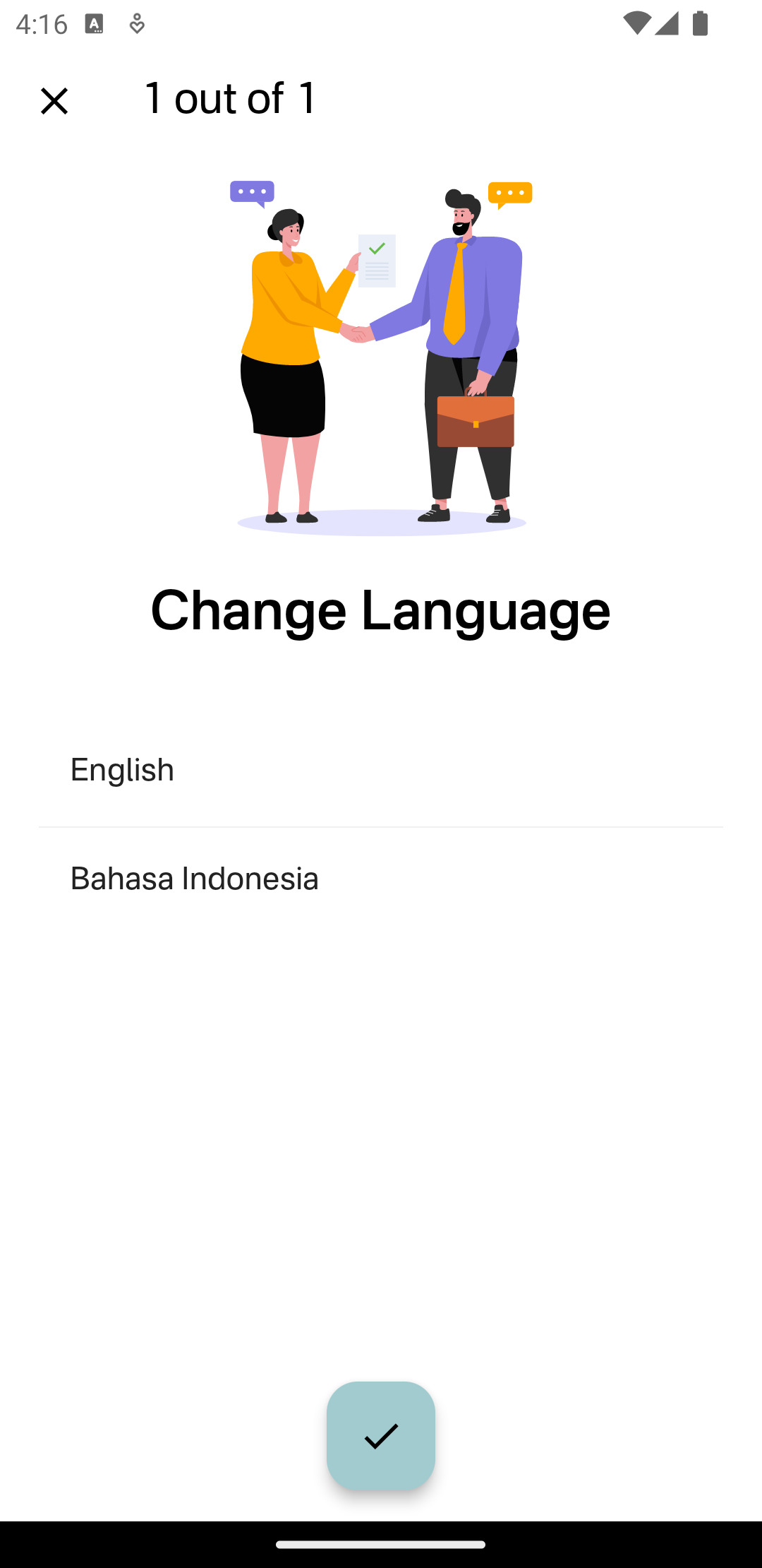 Change Language