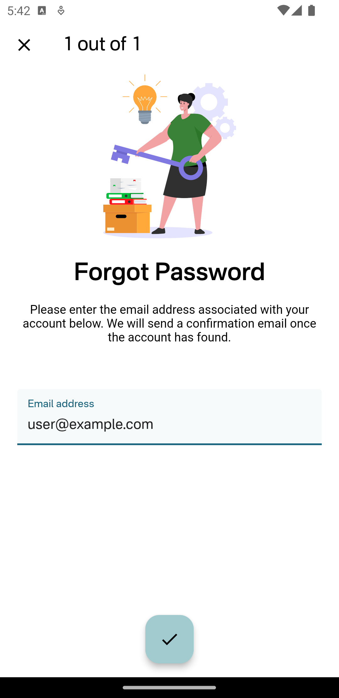 Forgot Password